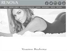 Tablet Screenshot of fajasrenova.com